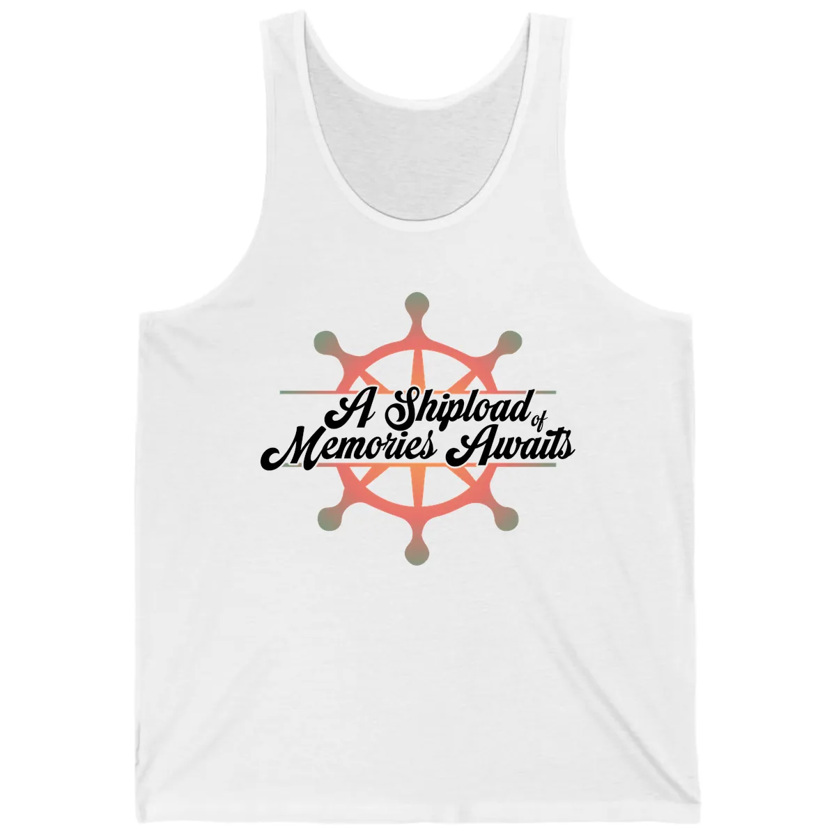 A Shipload Of Memories Awaits Tank in White
