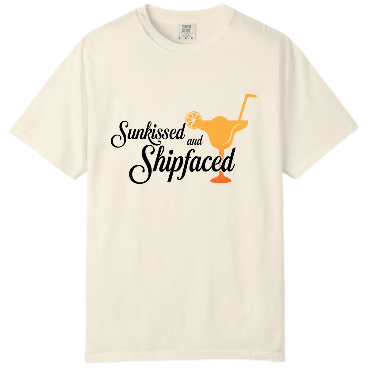 Sunkissed And Shipfaced Comfort Color in Ivory