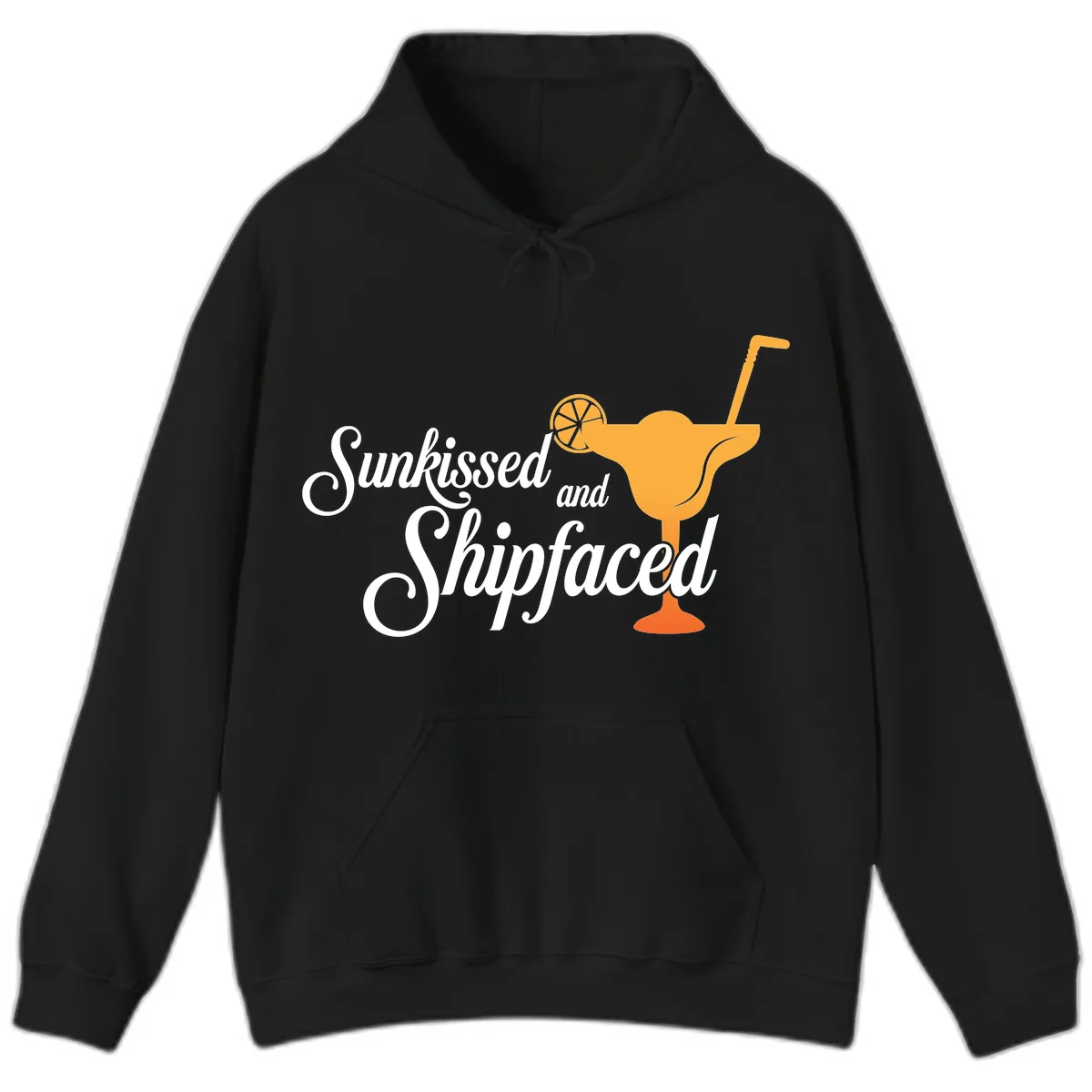 Sunkissed And Shipfaced Hoodie in Black