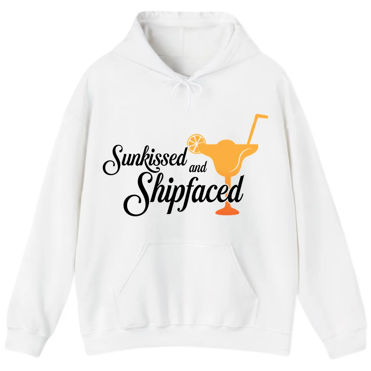 Sunkissed And Shipfaced Hoodie in White
