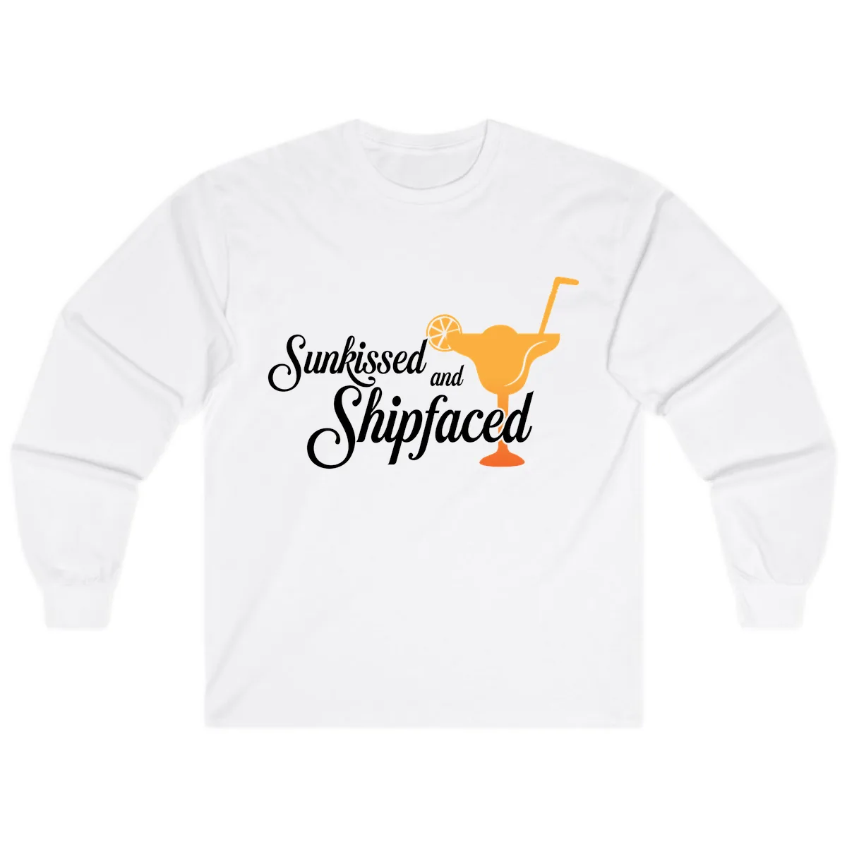 Sunkissed And Shipfaced Long Sleeve in White