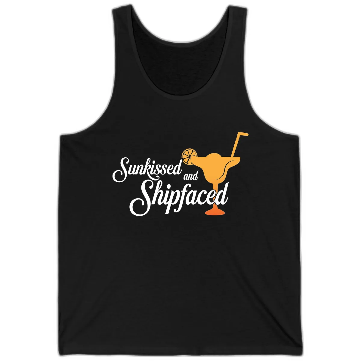 Sunkissed And Shipfaced Tank in Black
