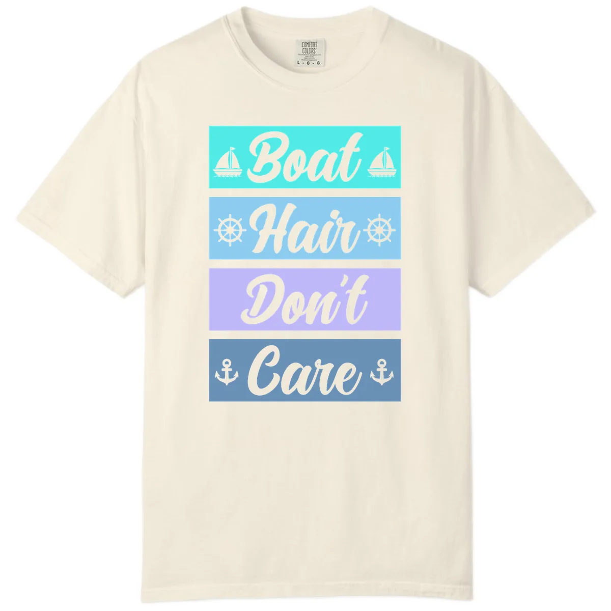 Boat Hair Don't Care Cruise Comfort Color in Ivory