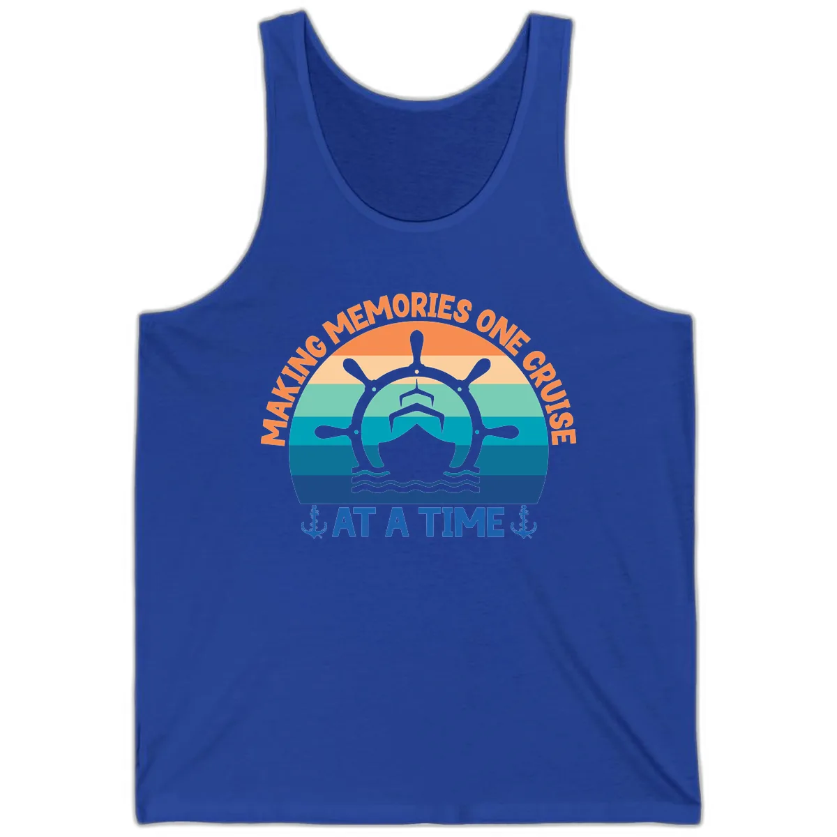 Making Memories One Cruise At A Time Tank in True Royal