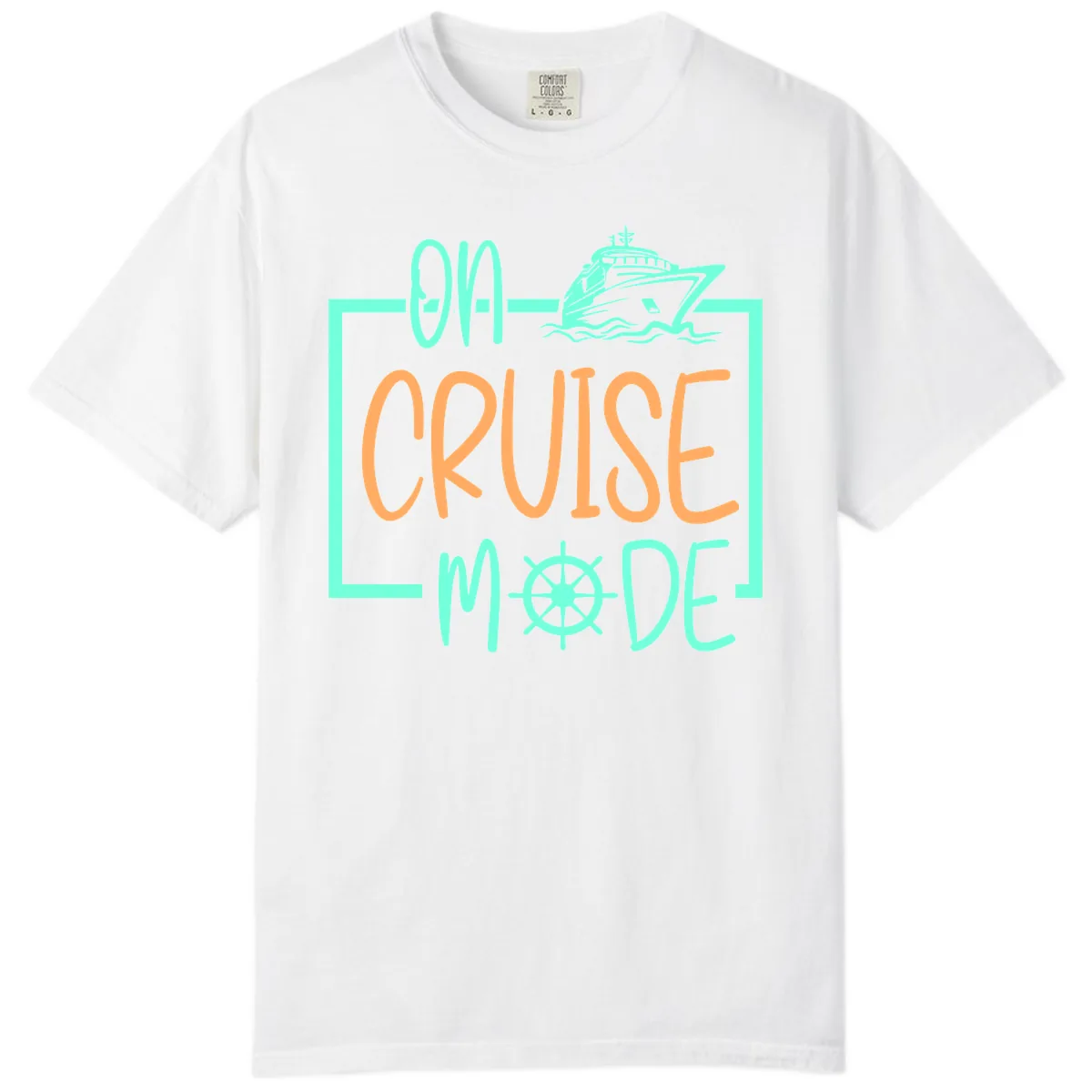 On Cruise Mode Comfort Color in White