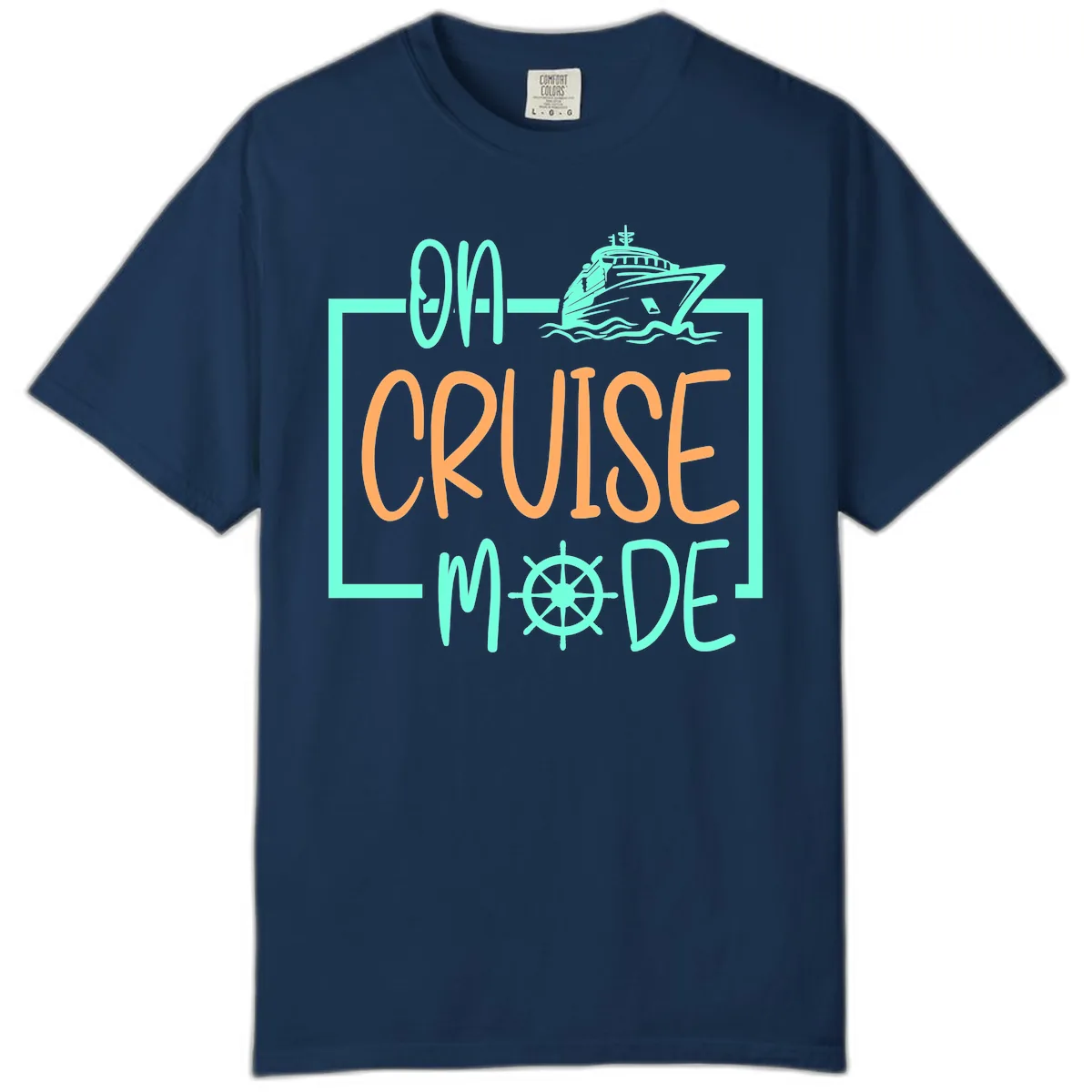 On Cruise Mode Comfort Color in Navy