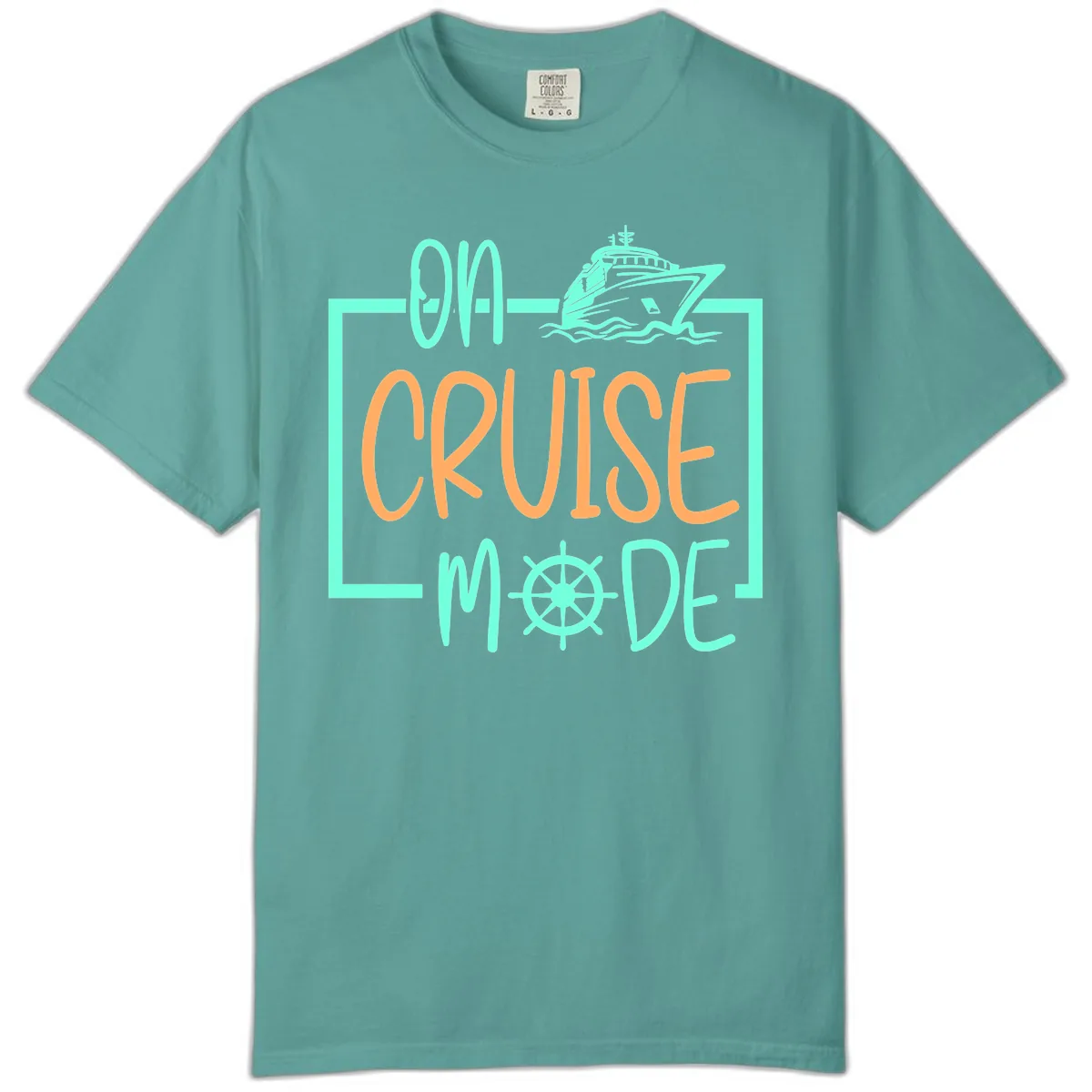 On Cruise Mode Comfort Color in Seafoam