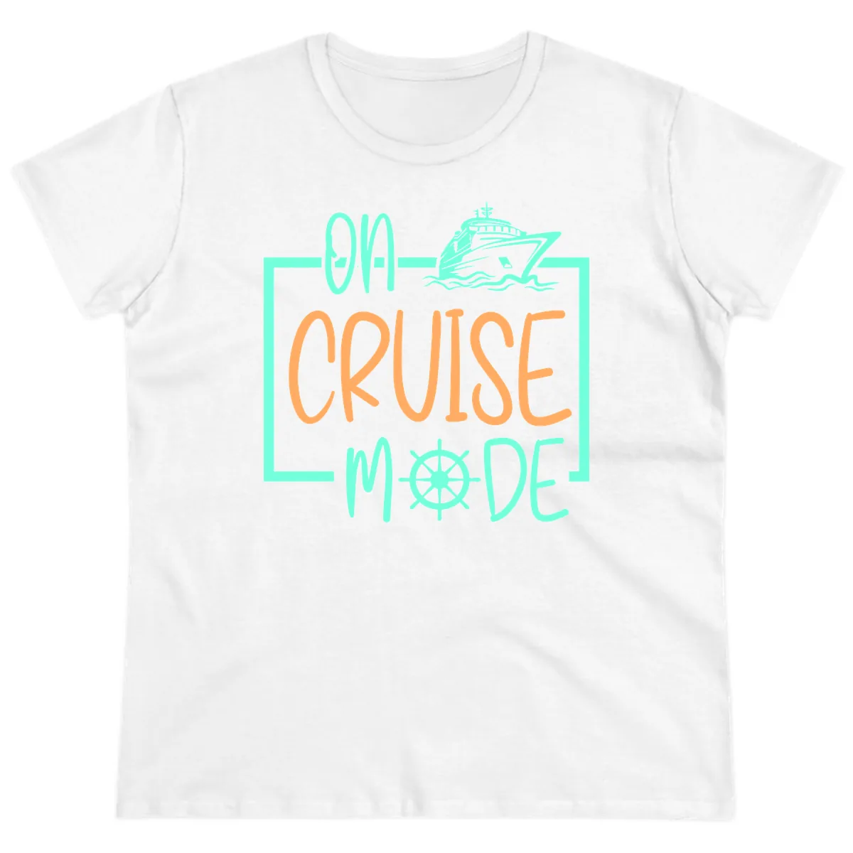 On Cruise Mode Ladies Tee in White