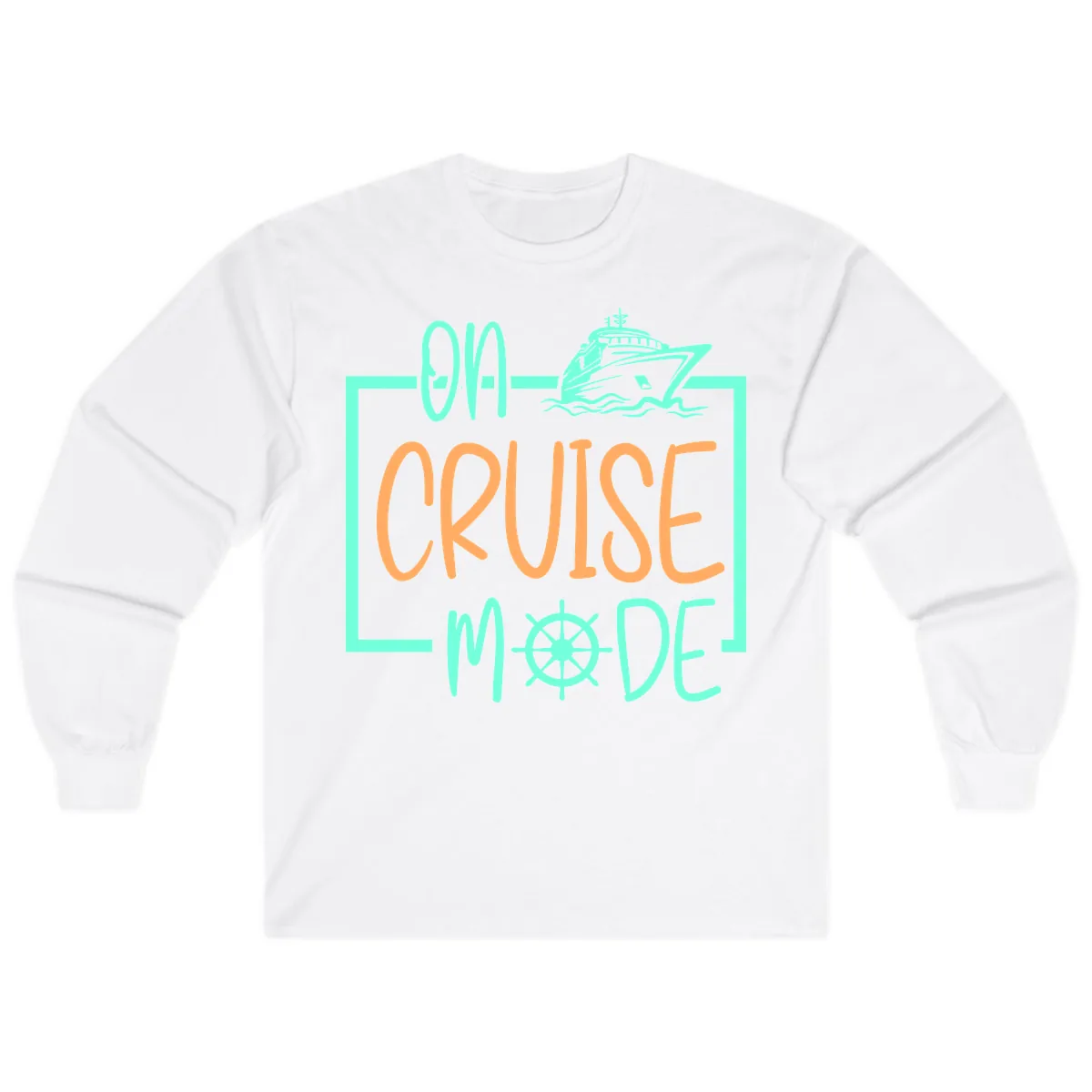 On Cruise Mode Long Sleeve in White