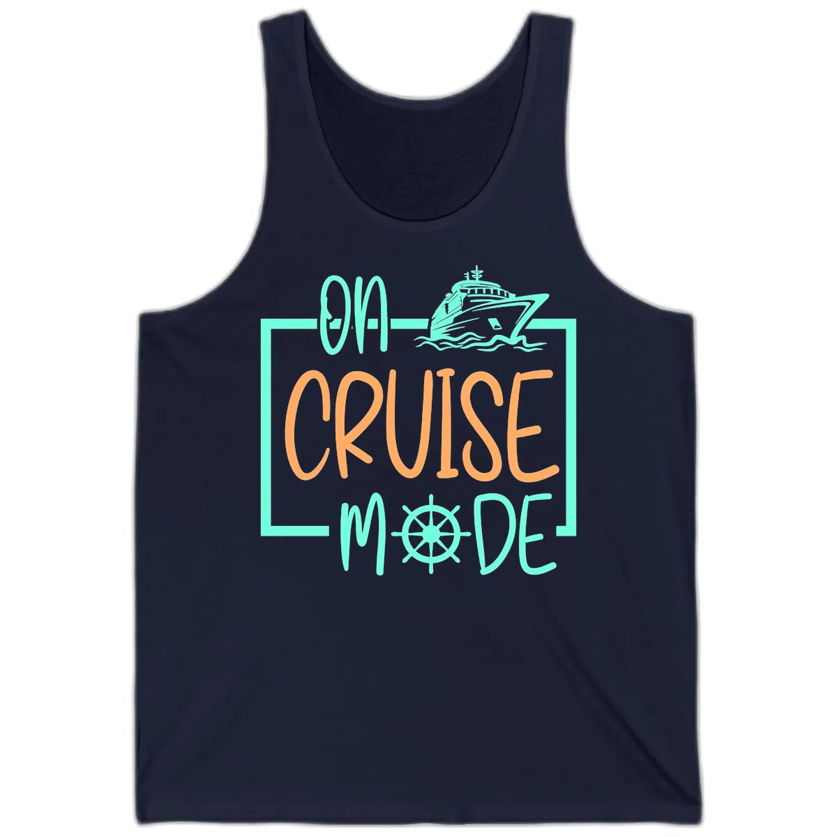 On Cruise Mode Tank in Navy