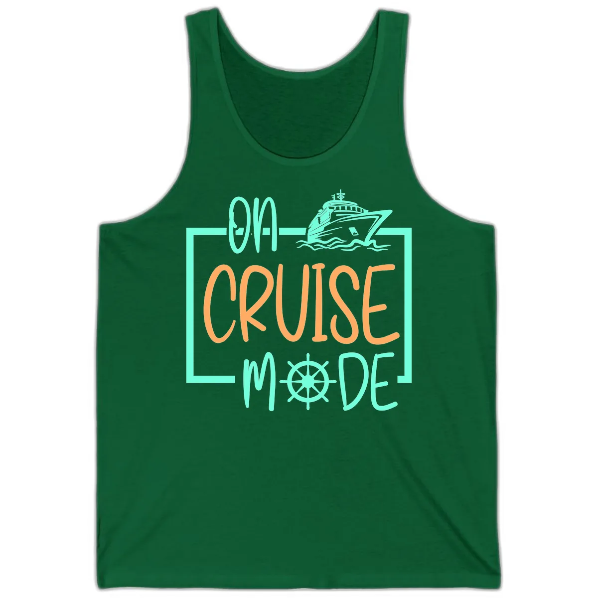 On Cruise Mode Tank in Kelly