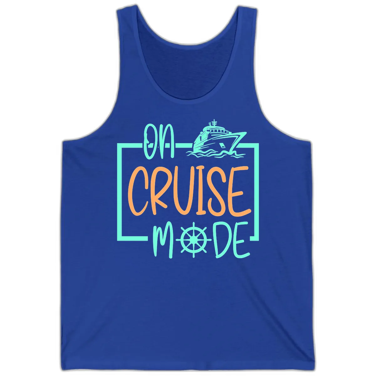 On Cruise Mode Tank in True Royal