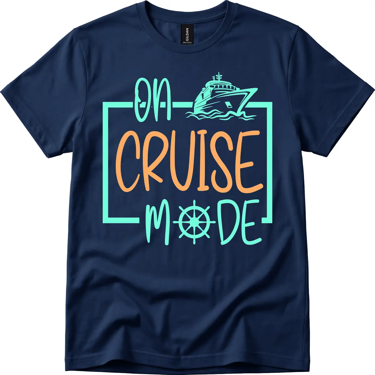 On Cruise Mode T-Shirt in Navy