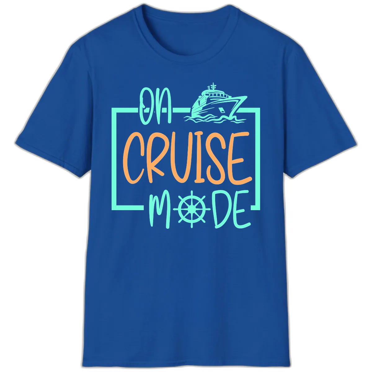 On Cruise Mode T-Shirt in Royal