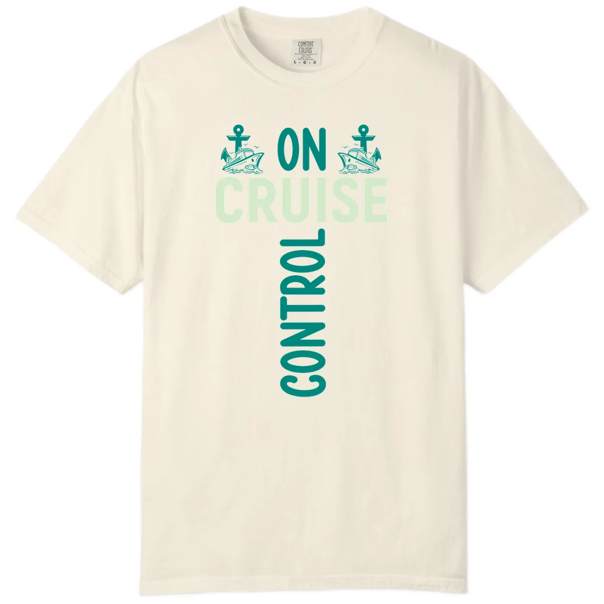 On Cruise With You Comfort Color in Ivory