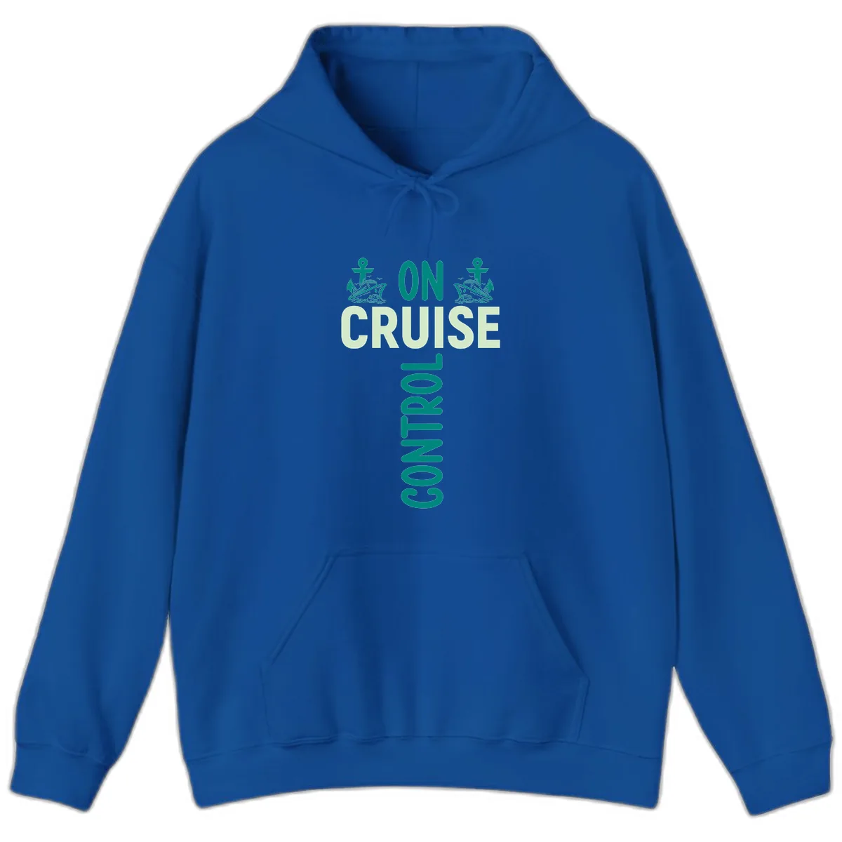 On Cruise With You Hoodie in Royal