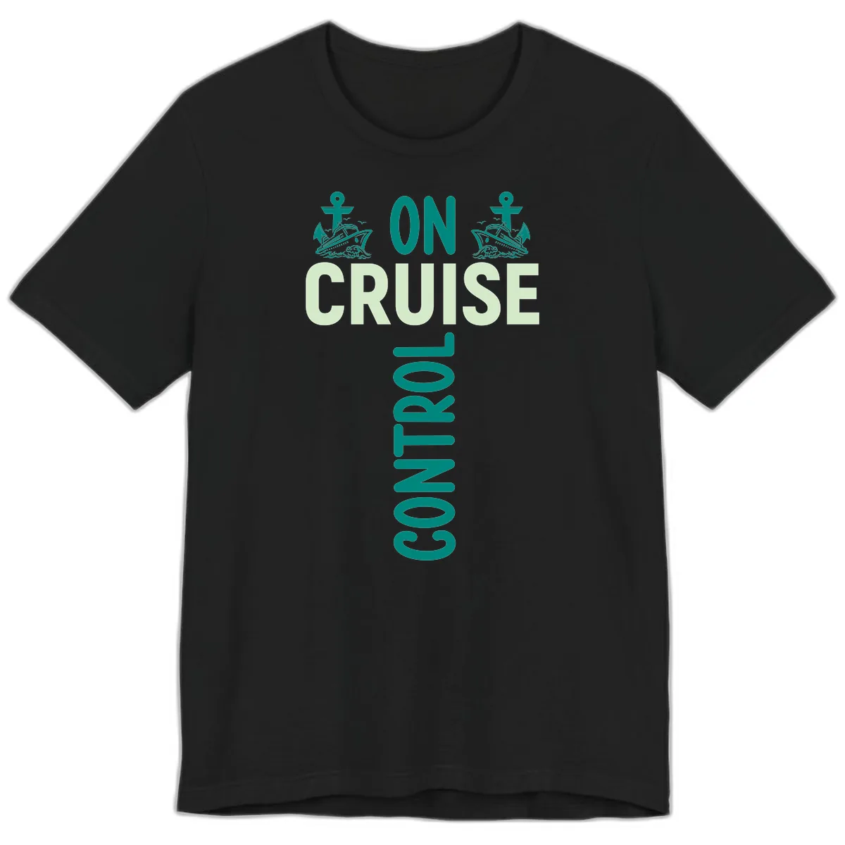 On Cruise With You Premium T-Shirt in Black
