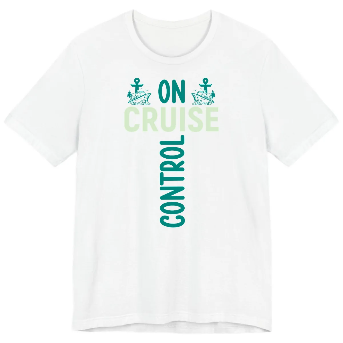 On Cruise With You Premium T-Shirt in White