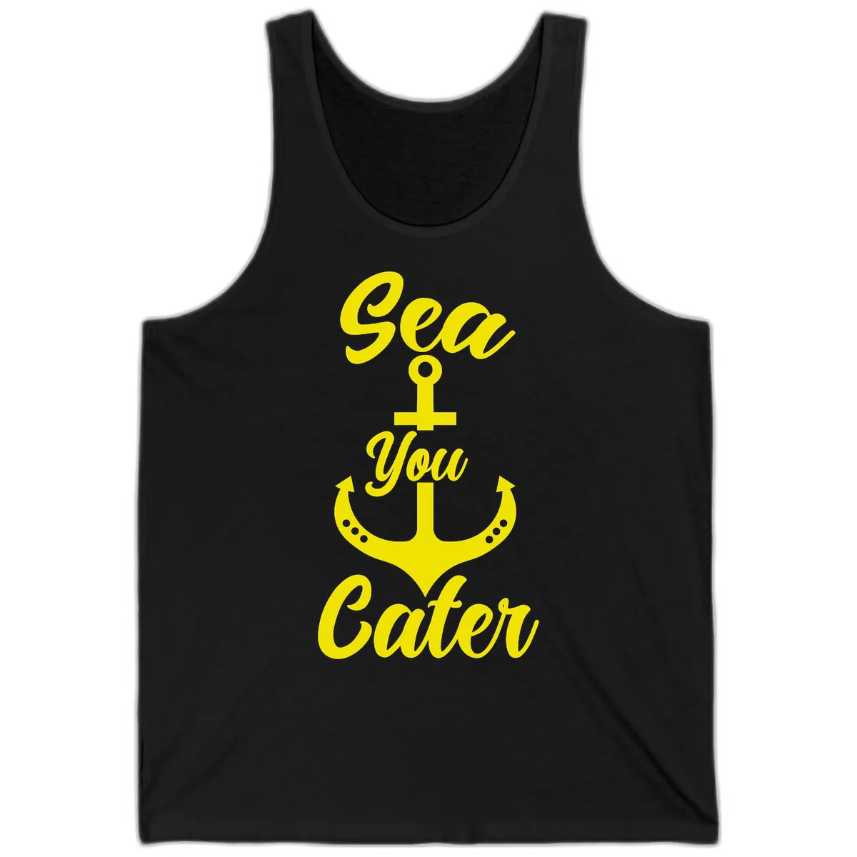 Sea You Later Anchor Tank in Black