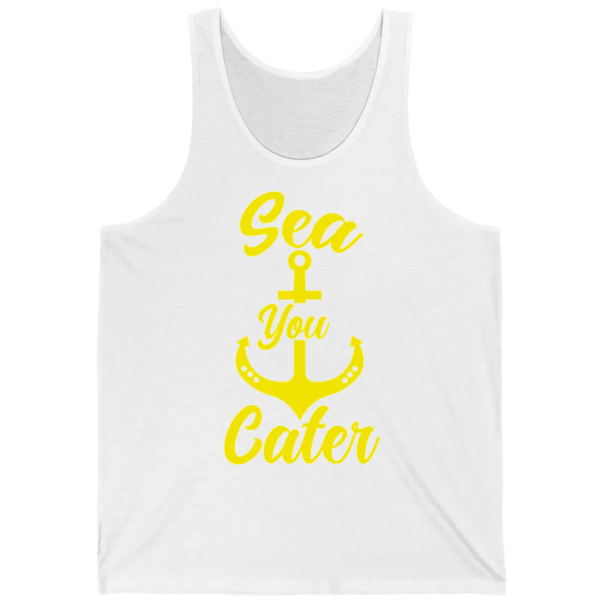 Sea You Later Anchor Tank in White