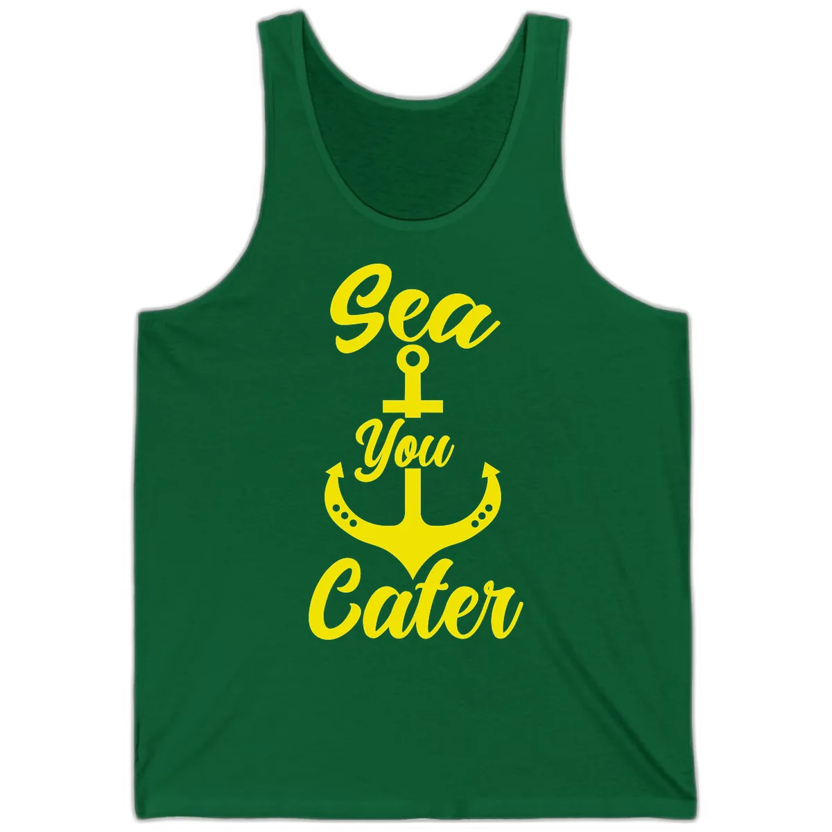 Sea You Later Anchor Tank in Kelly