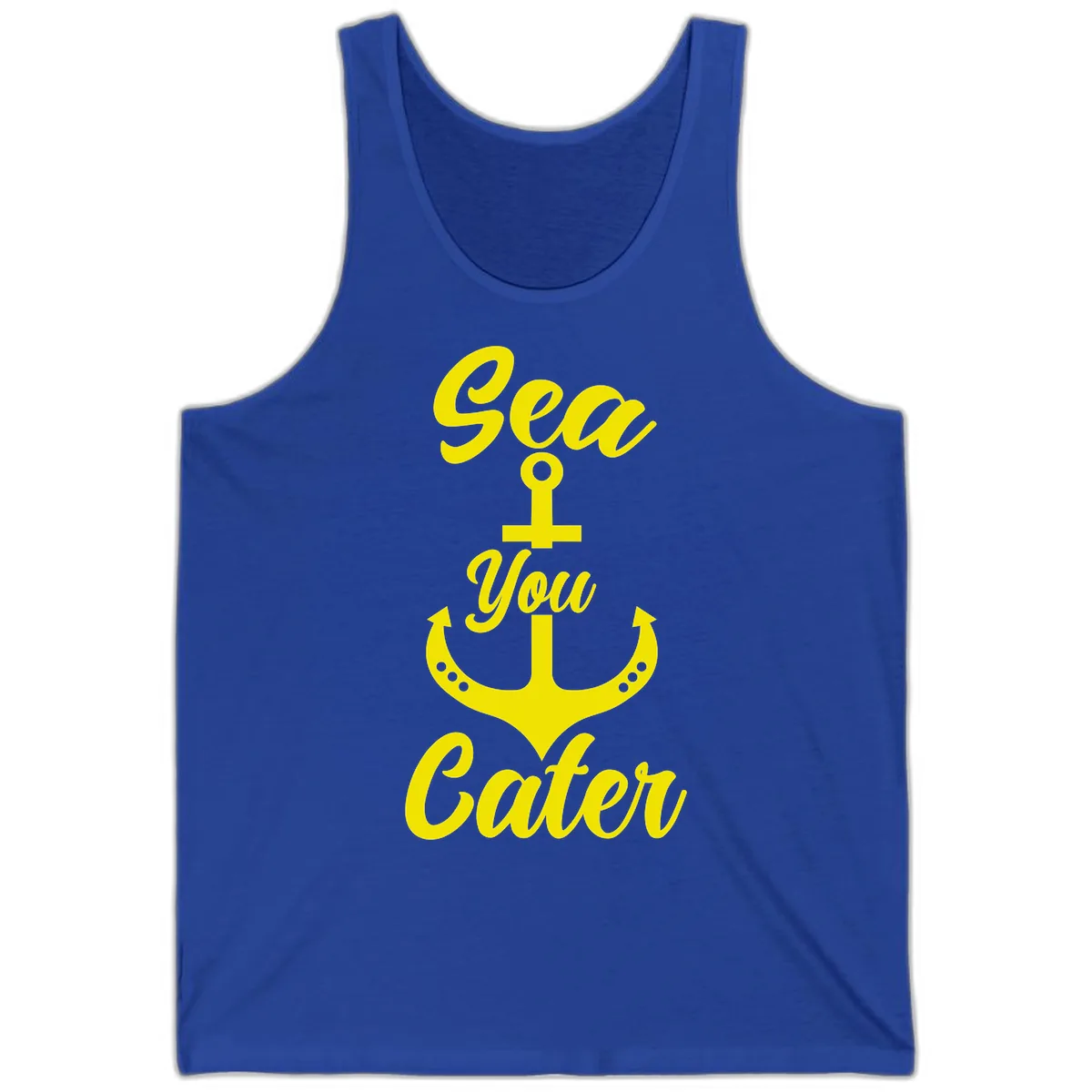 Sea You Later Anchor Tank in True Royal
