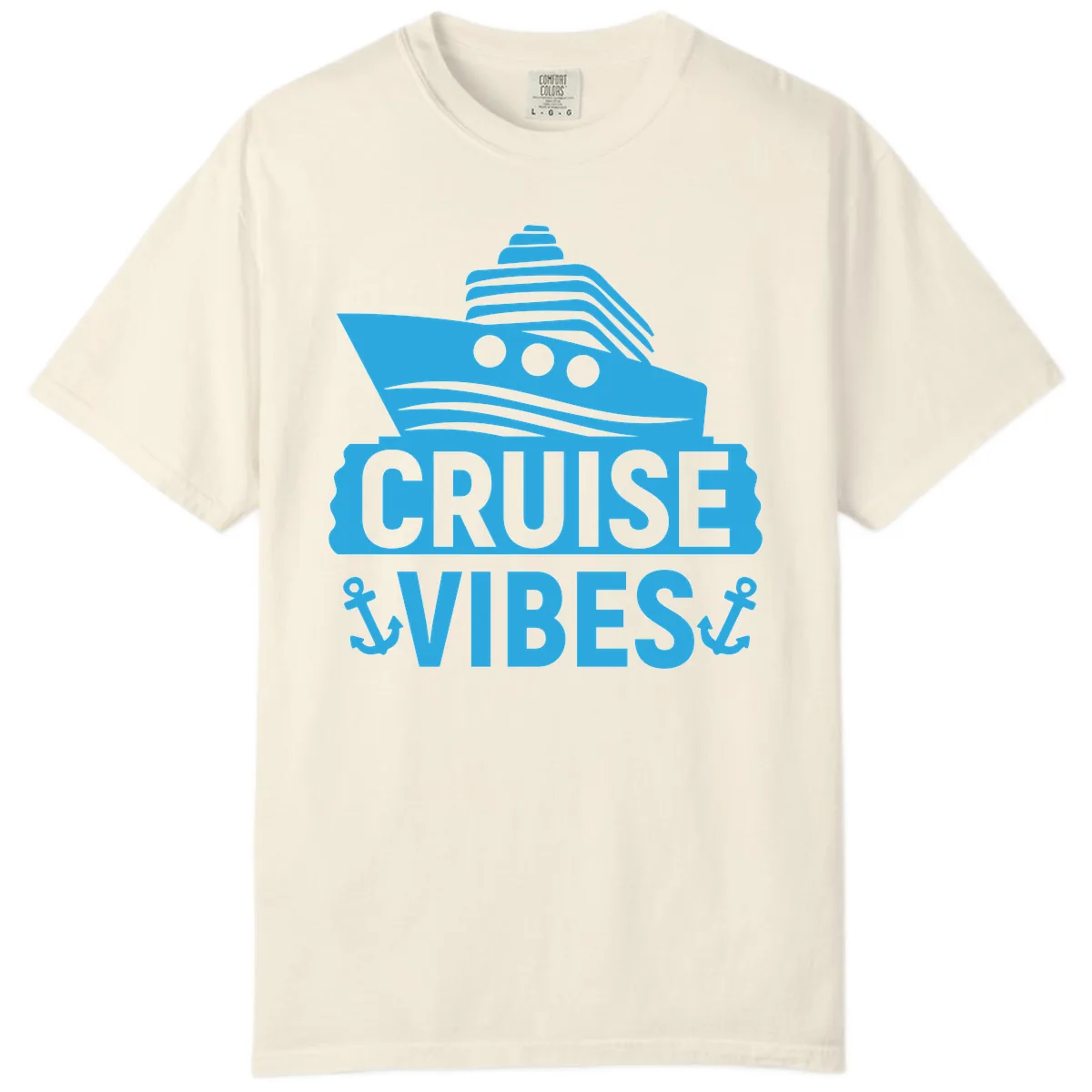 Cruise & Vibes Comfort Color in Ivory