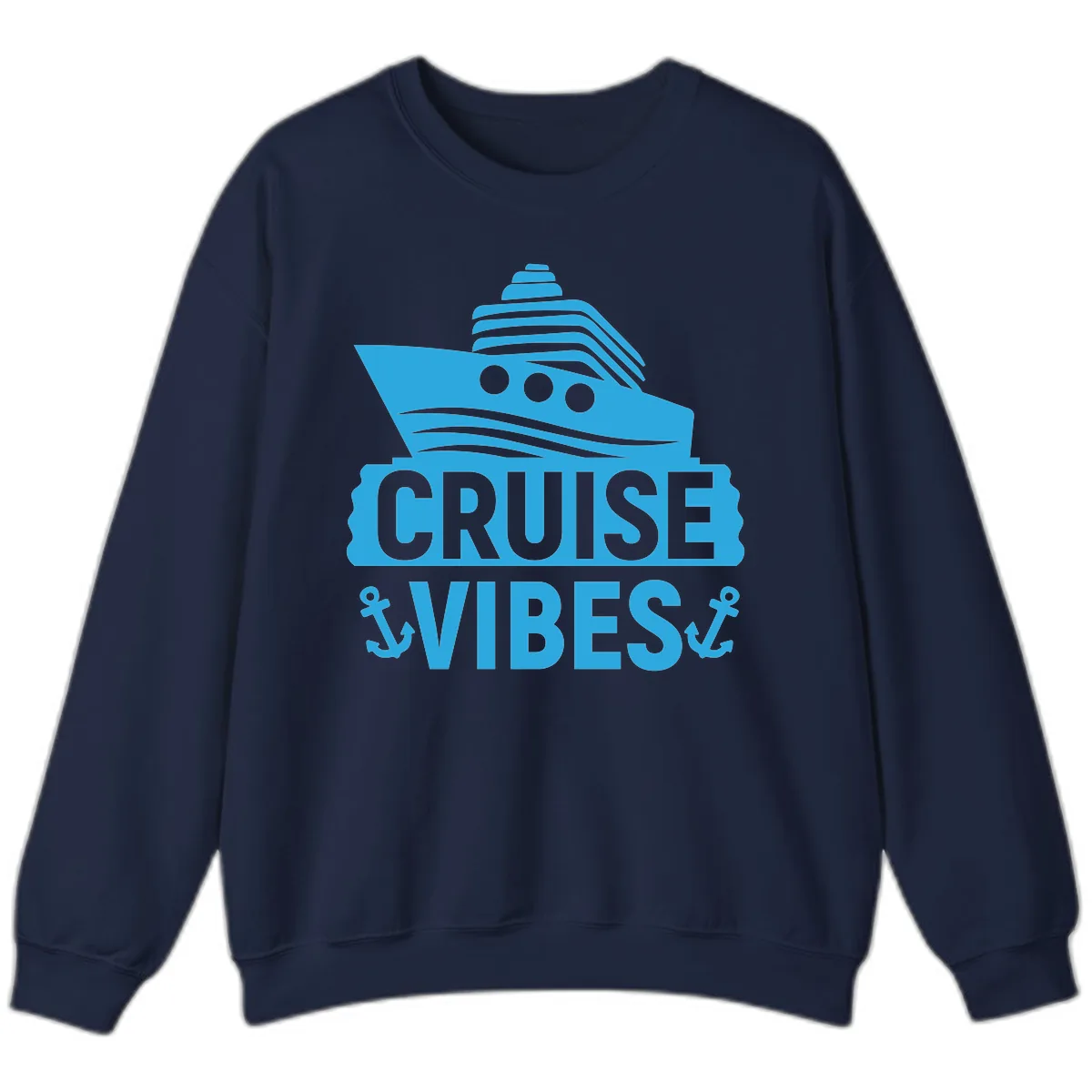 Cruise & Vibes Sweatshirt in Navy