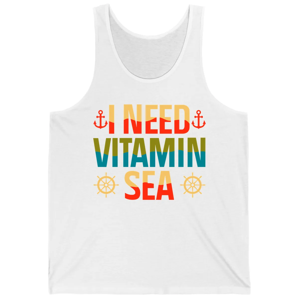 I Need Vitamin Sea Tank in White