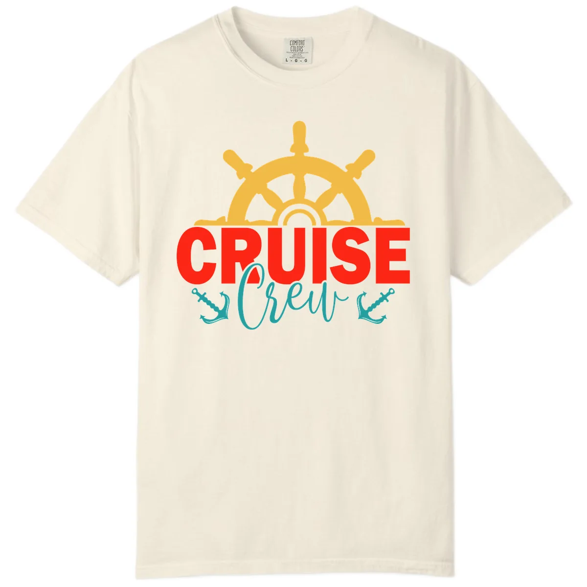 Cruise Shrek Nautical Wheel Design Comfort Color in Ivory
