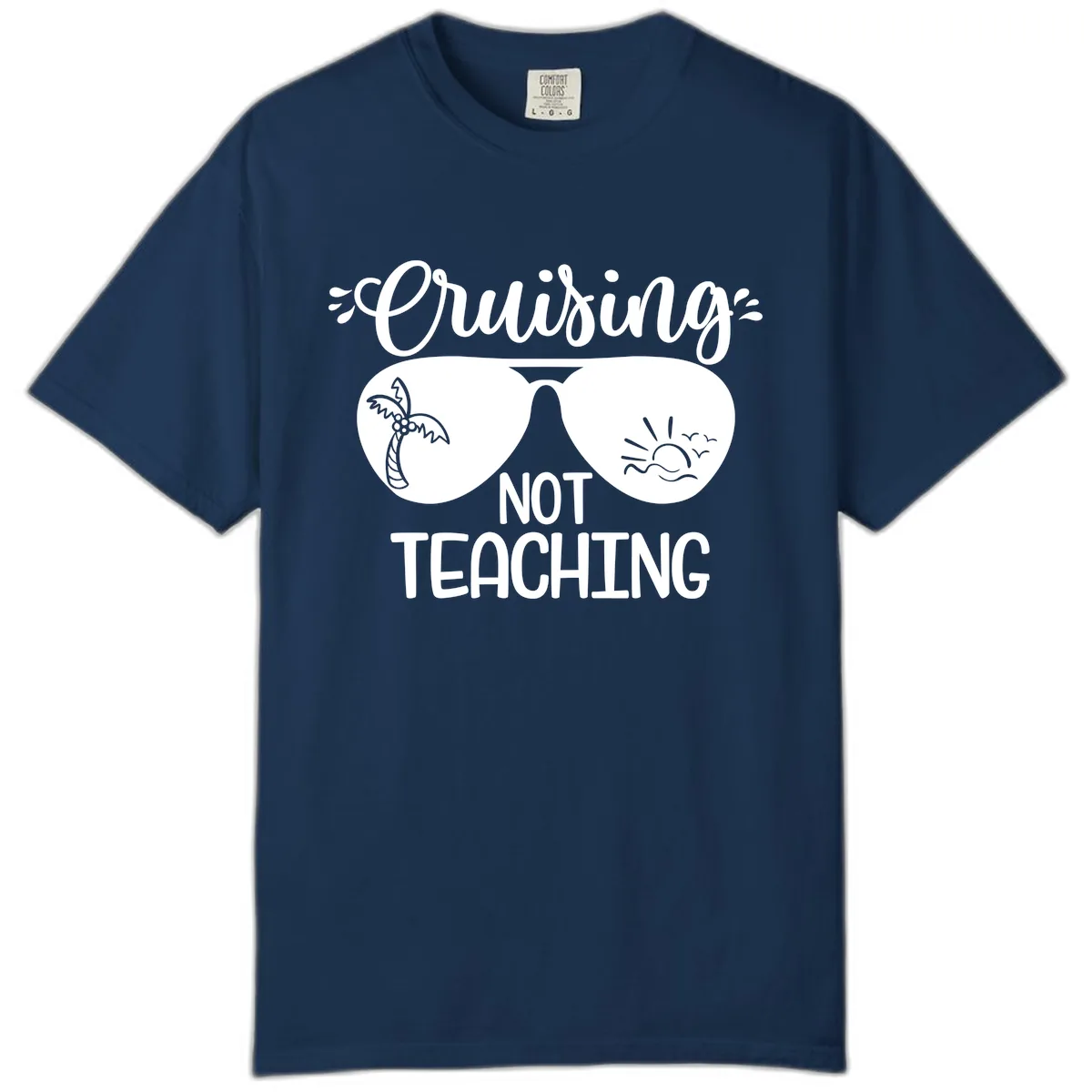 Cruising Not Teaching Comfort Color in Navy