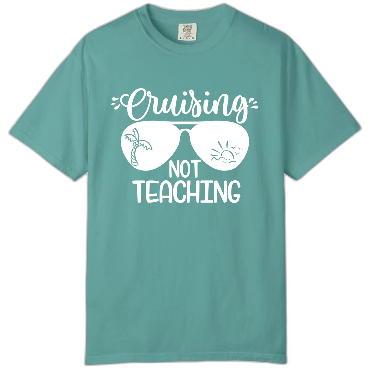 Cruising Not Teaching Comfort Color in Seafoam