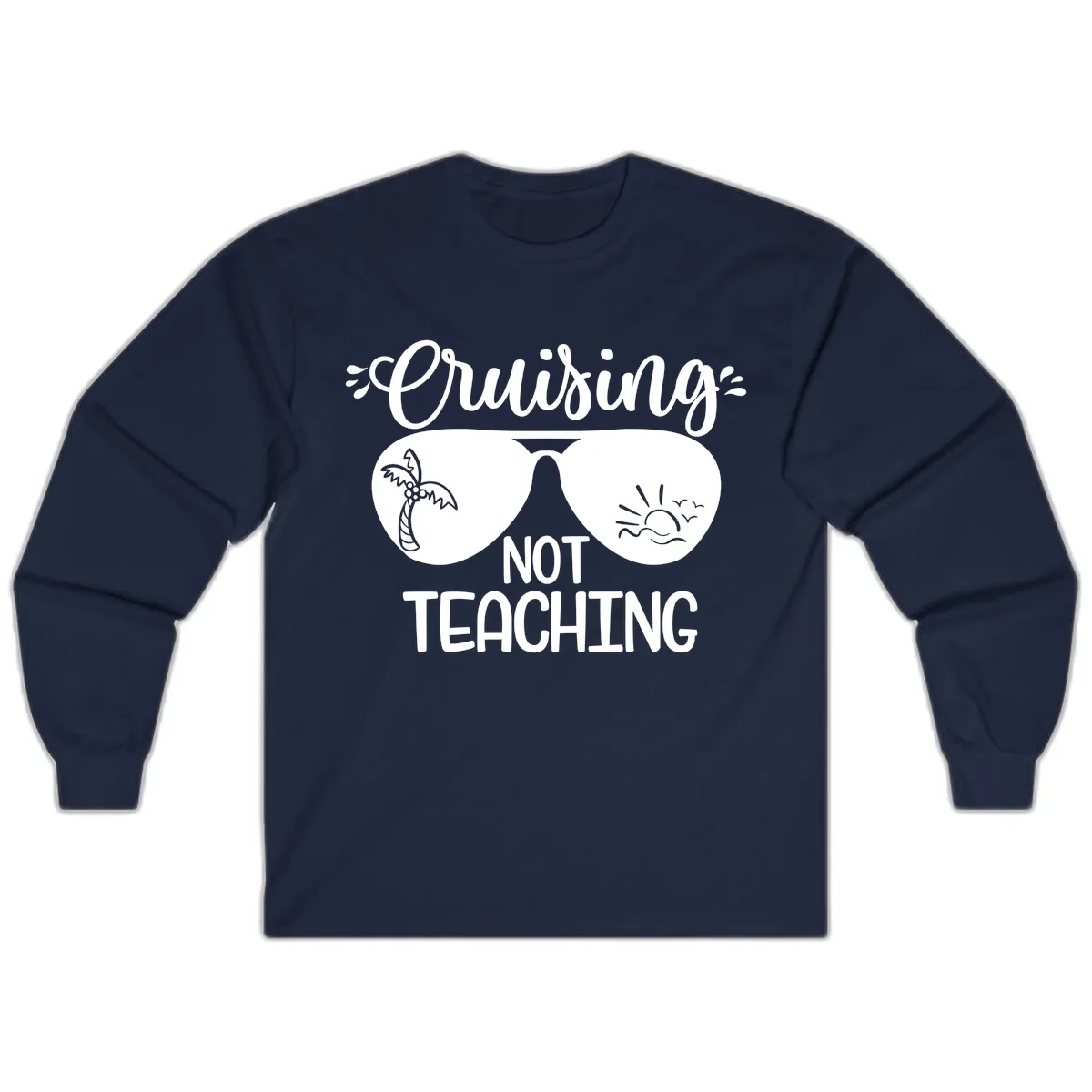 Cruising Not Teaching Long Sleeve in Navy