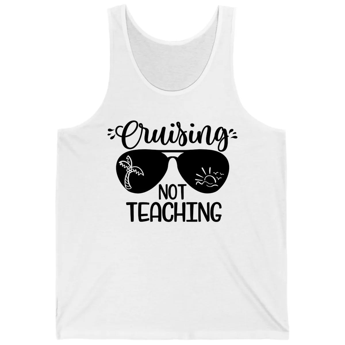 Cruising Not Teaching Tank in White
