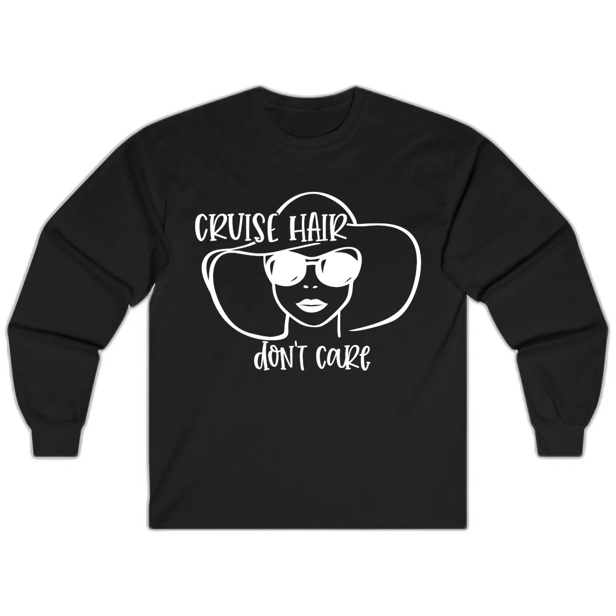 Cruise Hair Don't Care Long Sleeve in Black