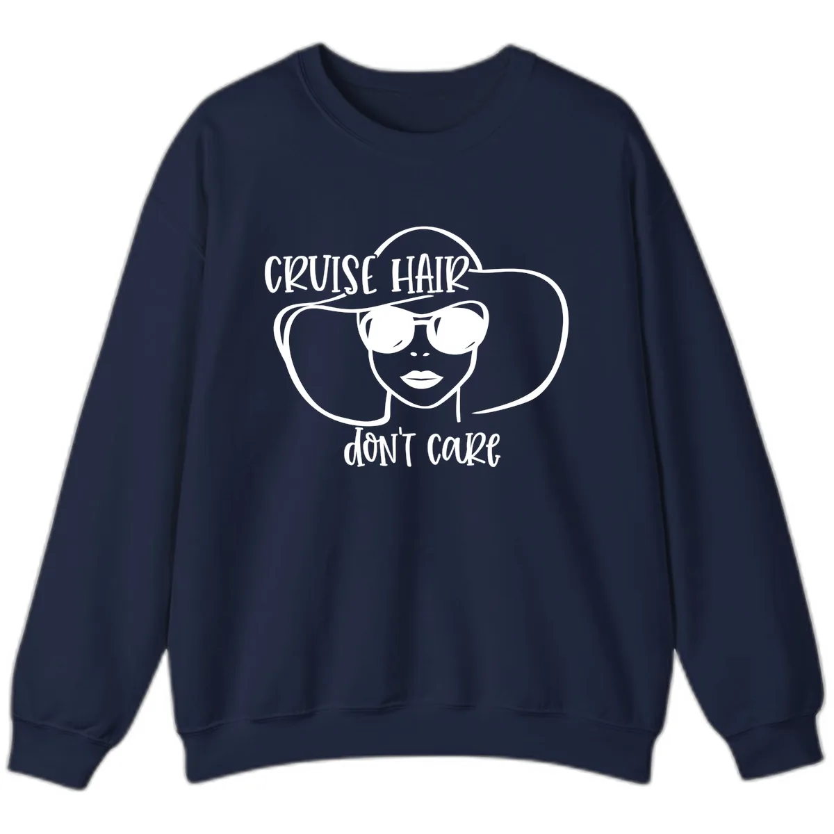 Cruise Hair Don't Care Sweatshirt in Navy