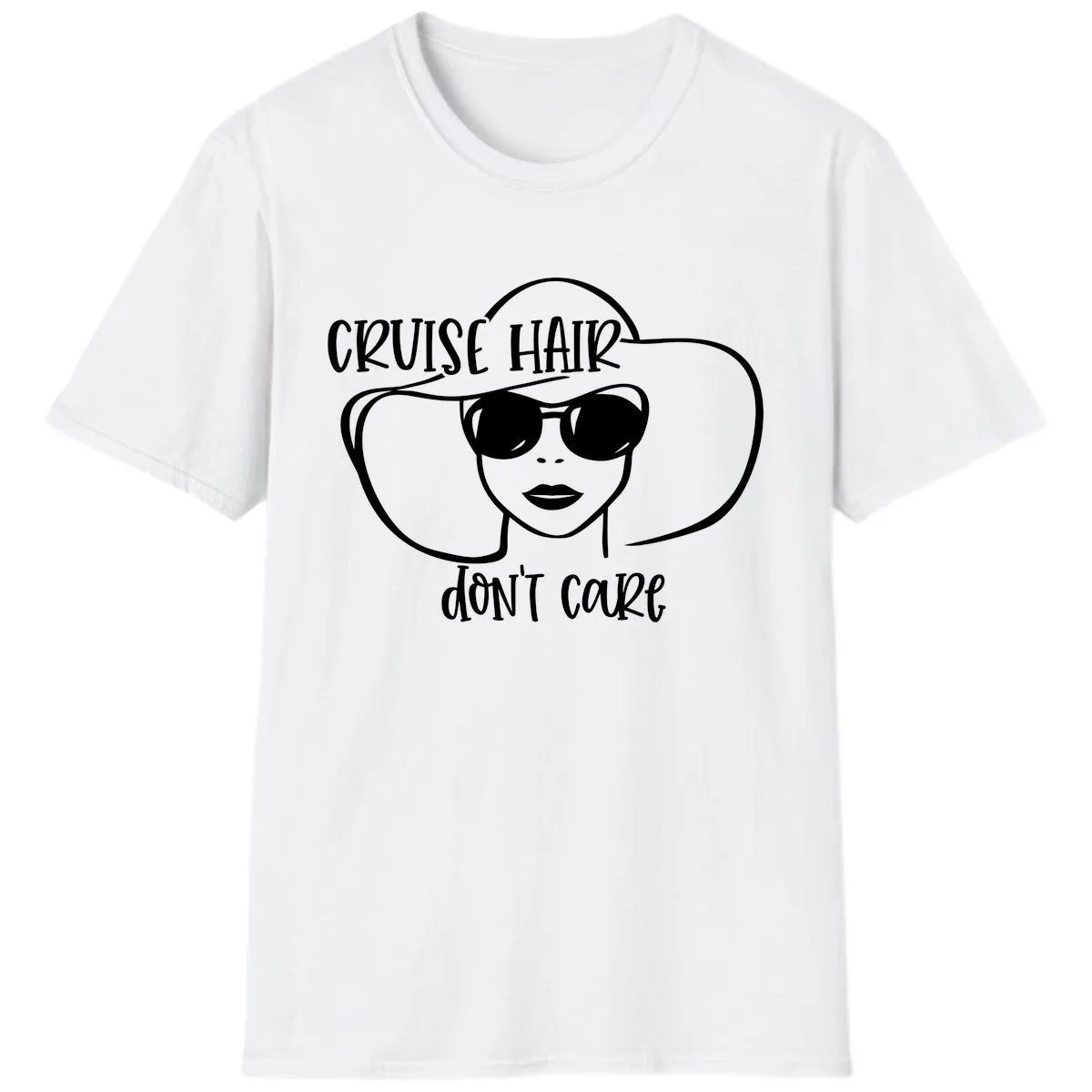 Cruise Hair Don't Care T-Shirt in White