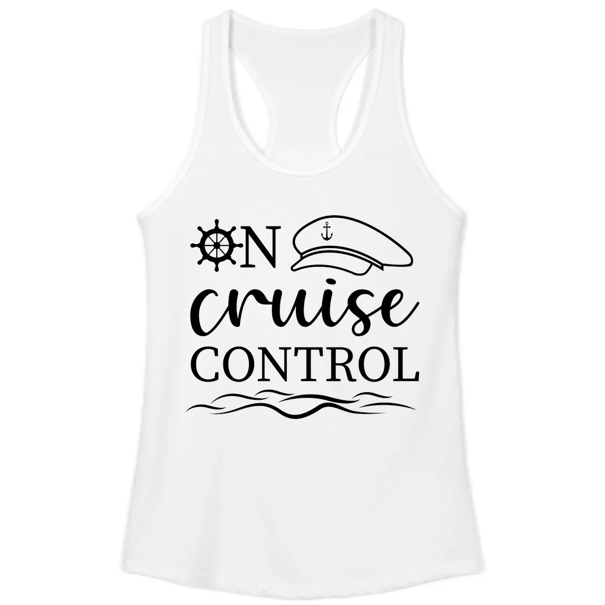 On Cruise Control Ladies Tank in White