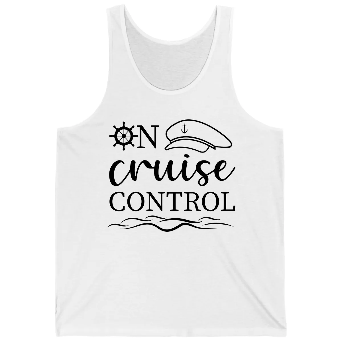On Cruise Control Tank in White