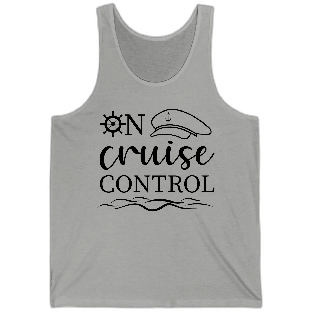 On Cruise Control Tank in Athletic Heather