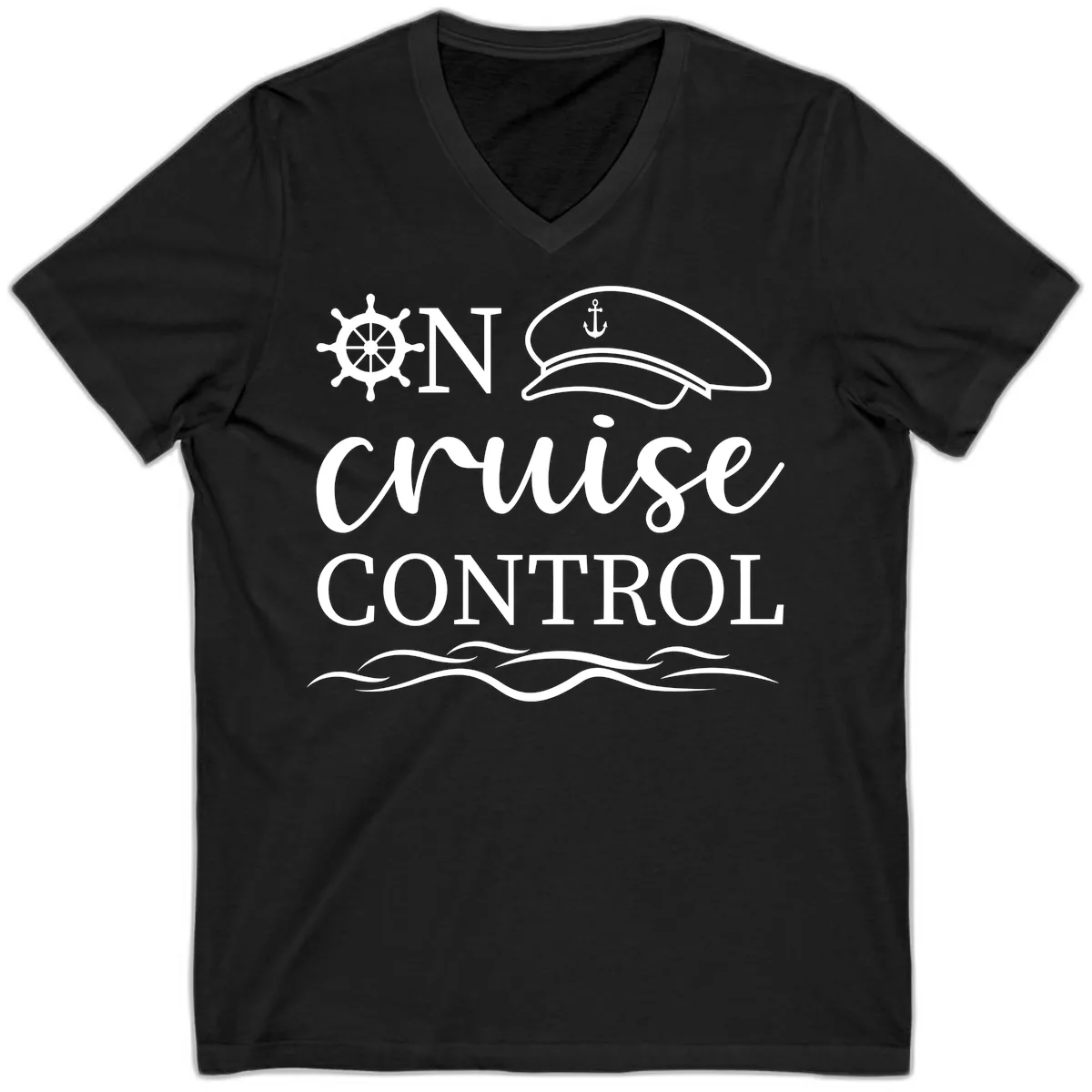 On Cruise Control V-Neck in Black