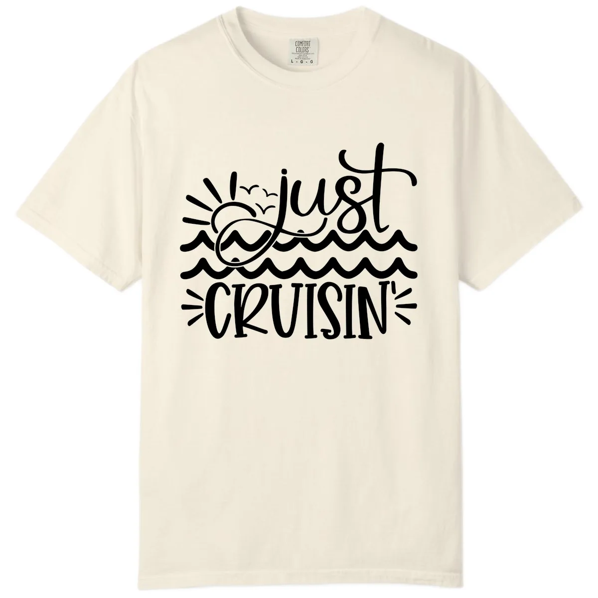Just Cruisin' Comfort Color in Ivory