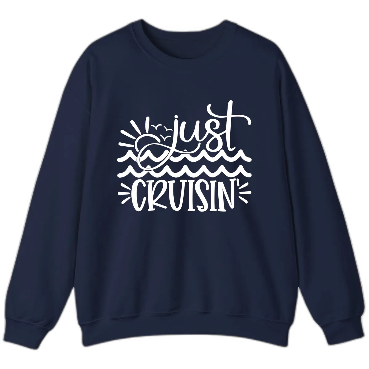 Just Cruisin' Sweatshirt in Navy