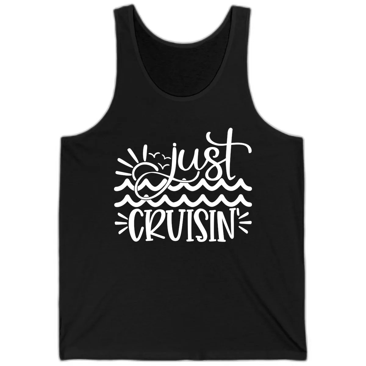 Just Cruisin' Tank in Black