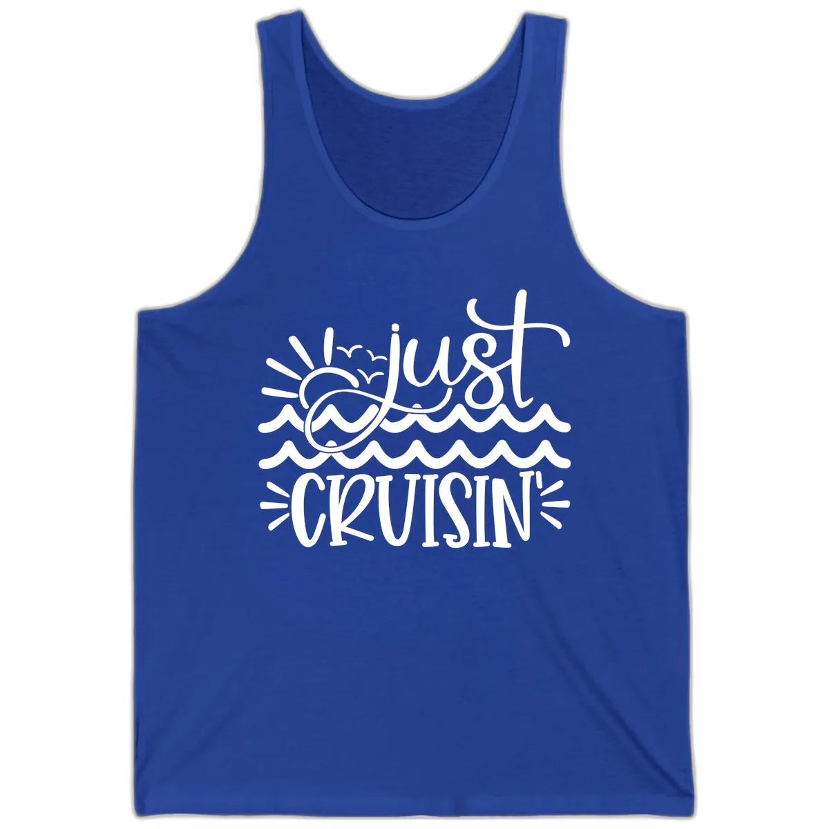 Just Cruisin' Tank in True Royal