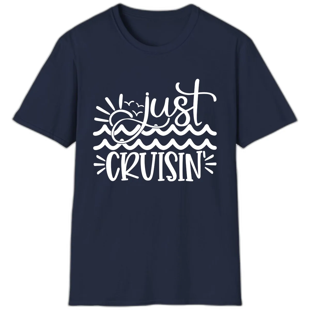 Just Cruisin' T-Shirt in Navy