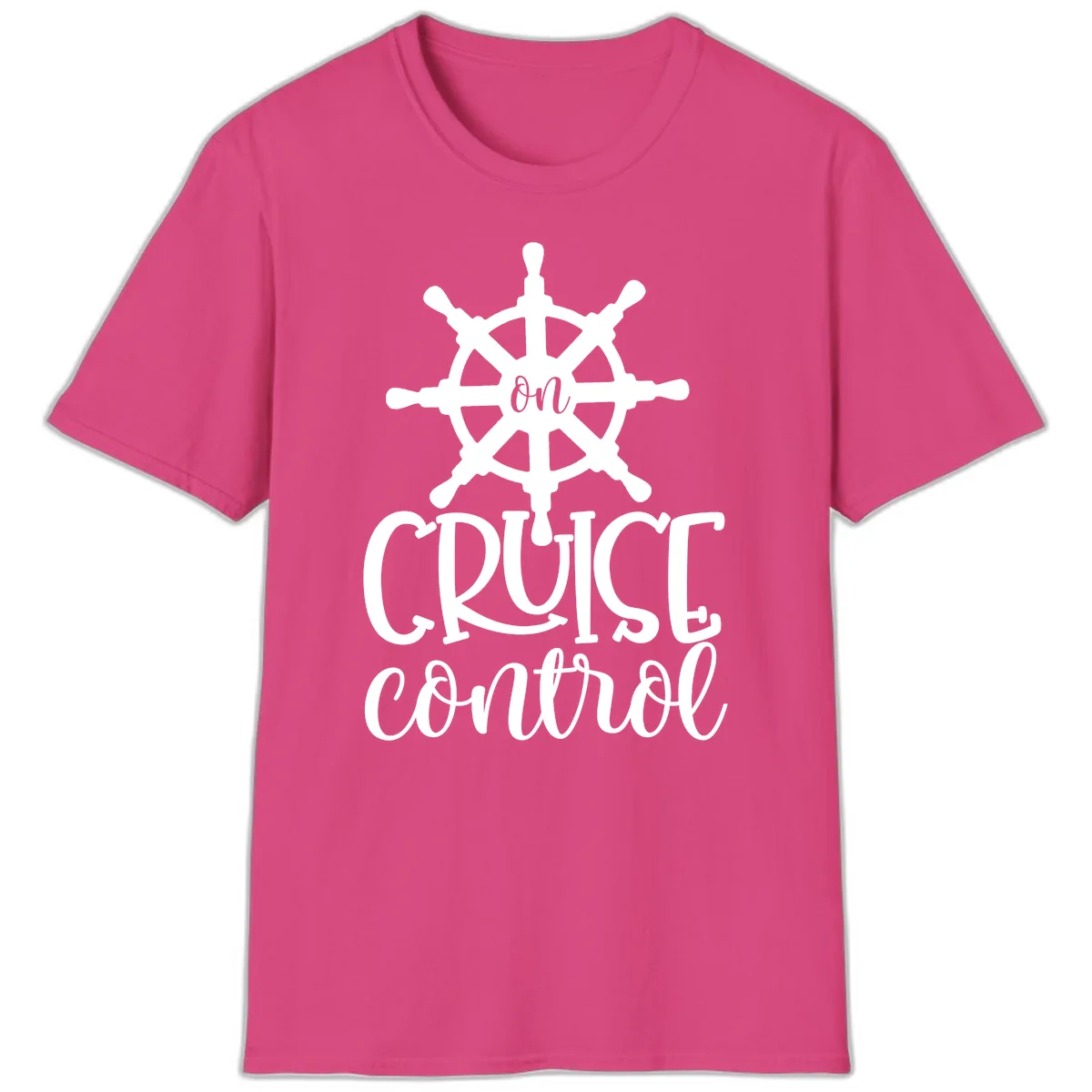 On Cruise Control T-Shirt in Heliconia