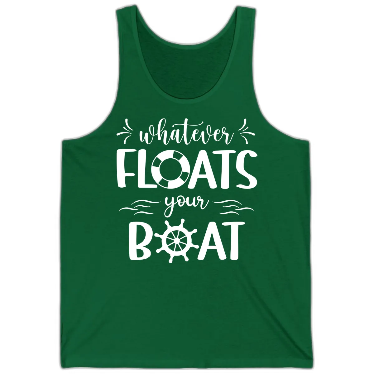 Whatever Floats Your Boat Tank in Kelly