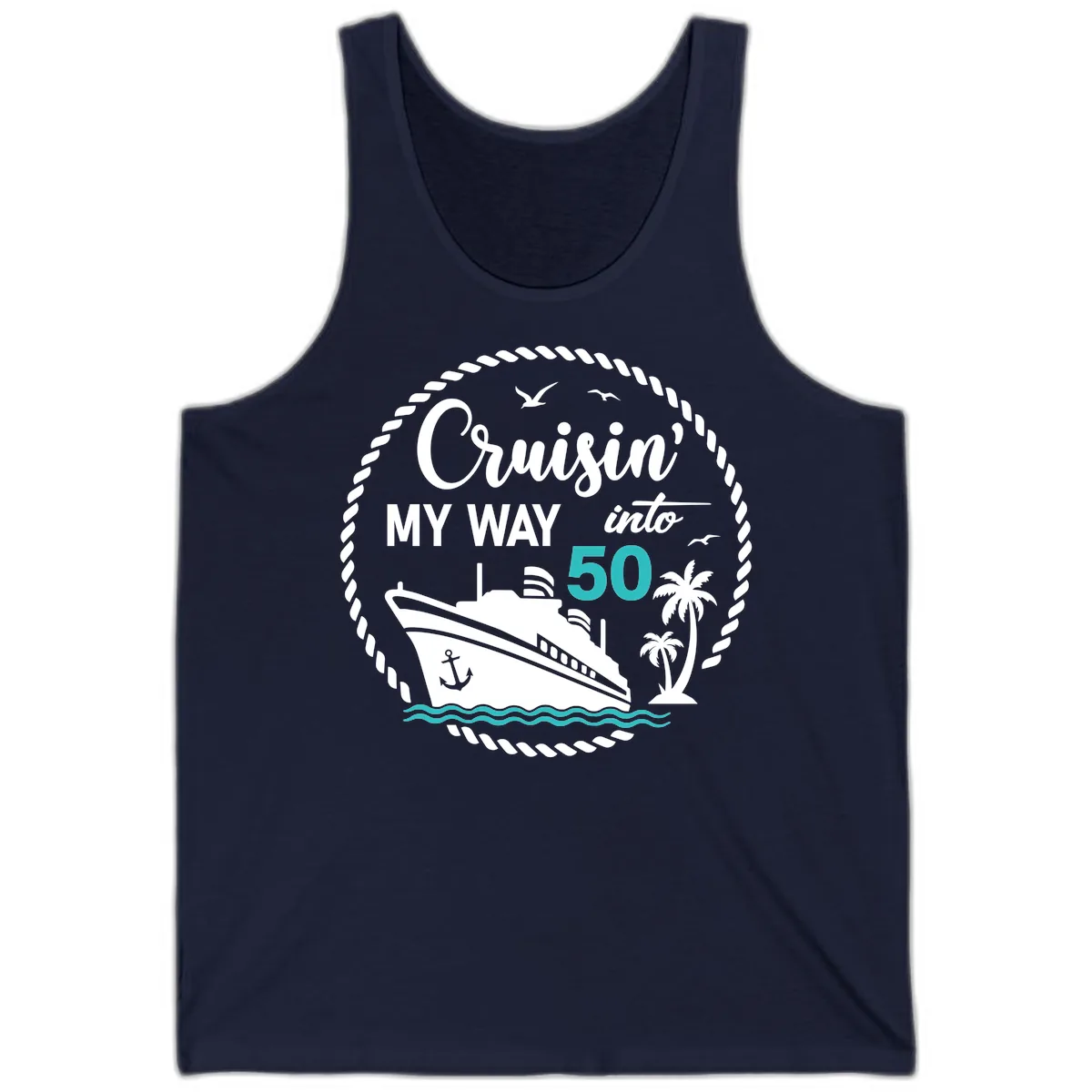 Cruisin' My Way Into 50 Tank in Navy