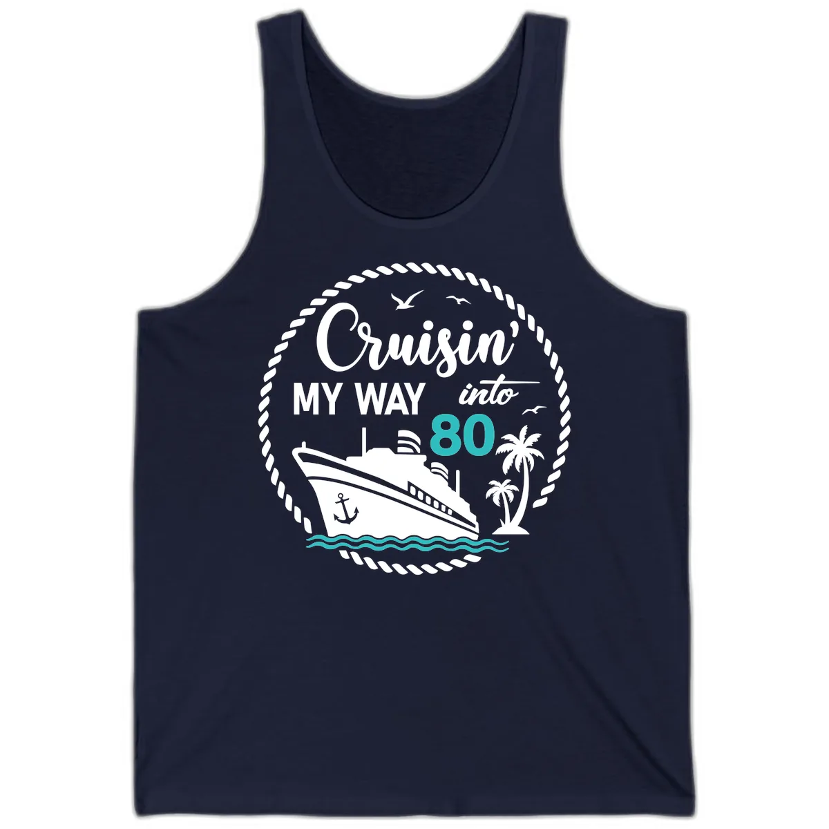 Cruisin' My Way Into 80 Tank in Navy